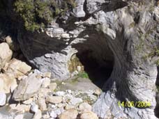 A marble cave