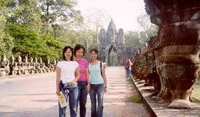 Us at the Bayon